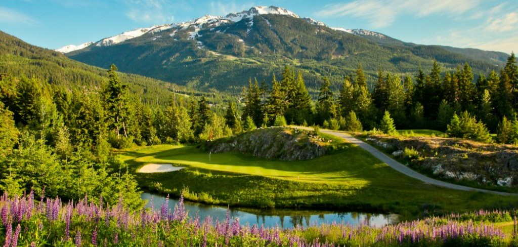 West Coast golf itineraries fairmont whistler